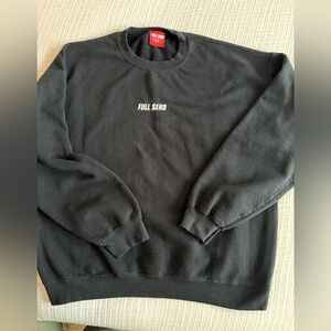 Full Send Black Crewneck Sweatshirt